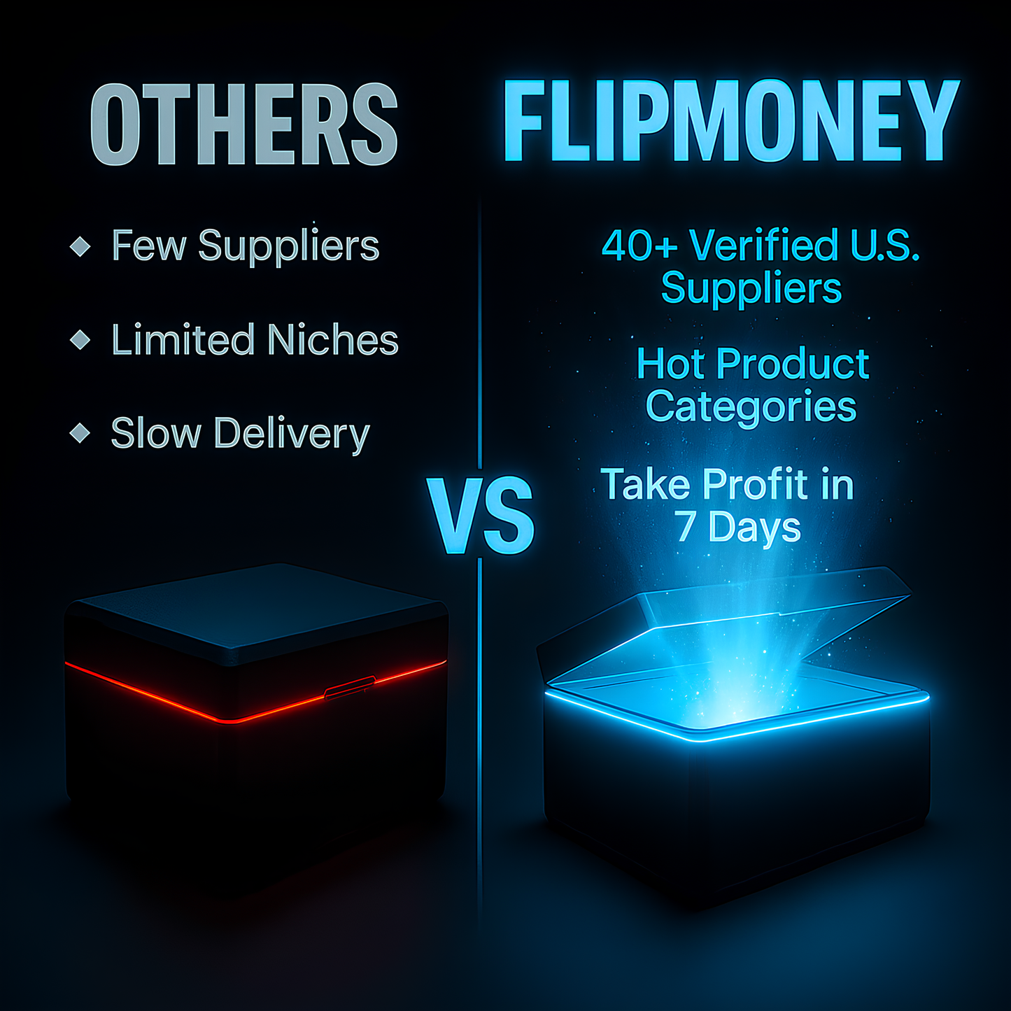FLIPMONEY™ — RESELLING U.S VENDORS